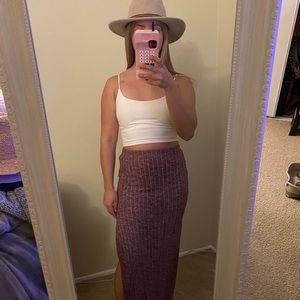 Maxi skirt